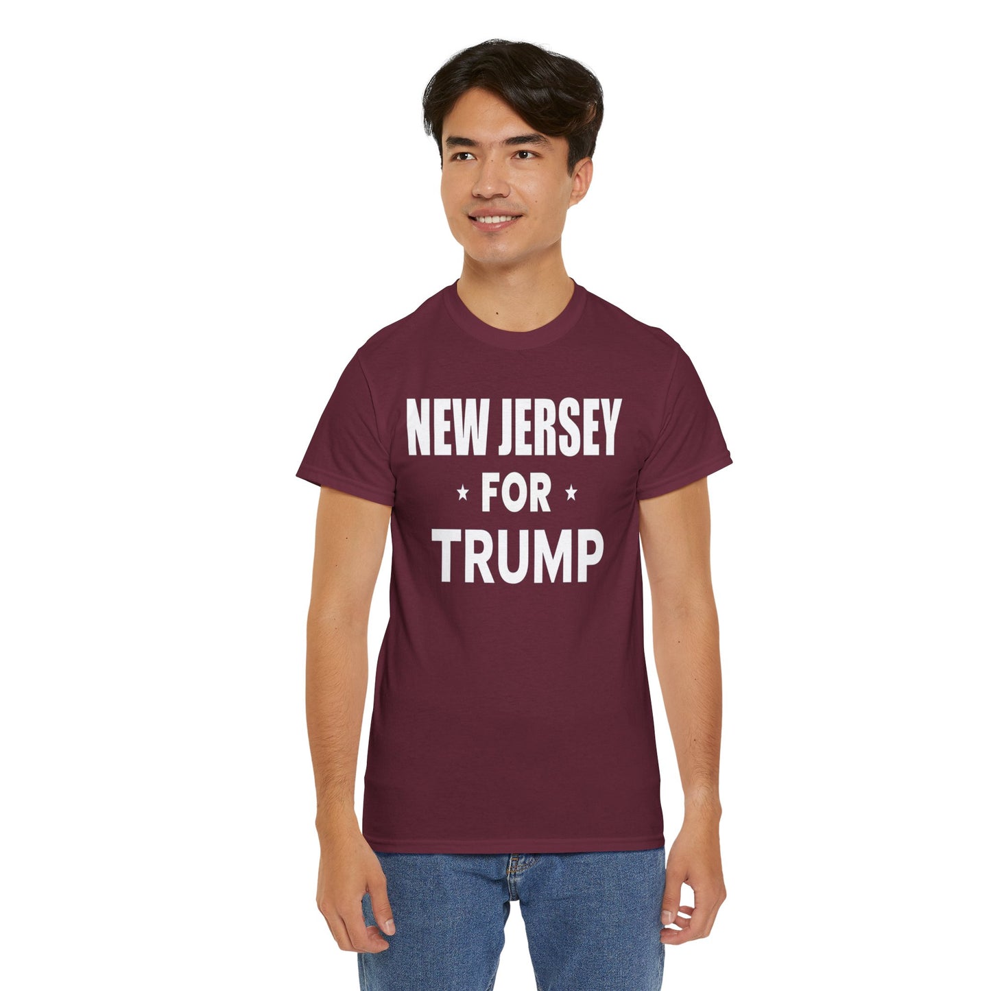 New Jersey Loves Trump T-Shirt - Patriotic Apparel