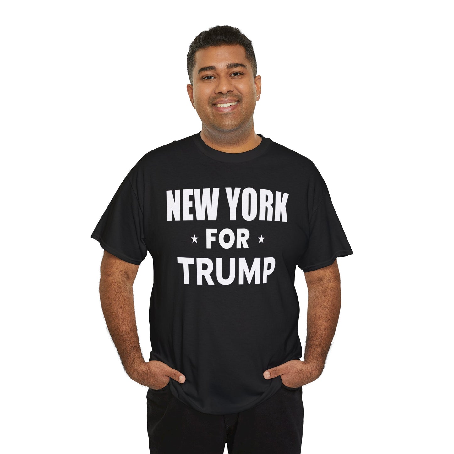 New York Loves Trump T-Shirt - Patriotic Apparel