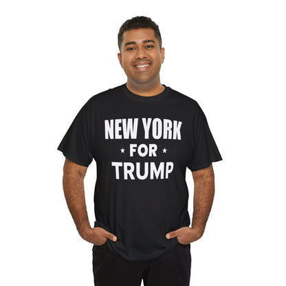 New York Loves Trump T-Shirt - Patriotic Apparel