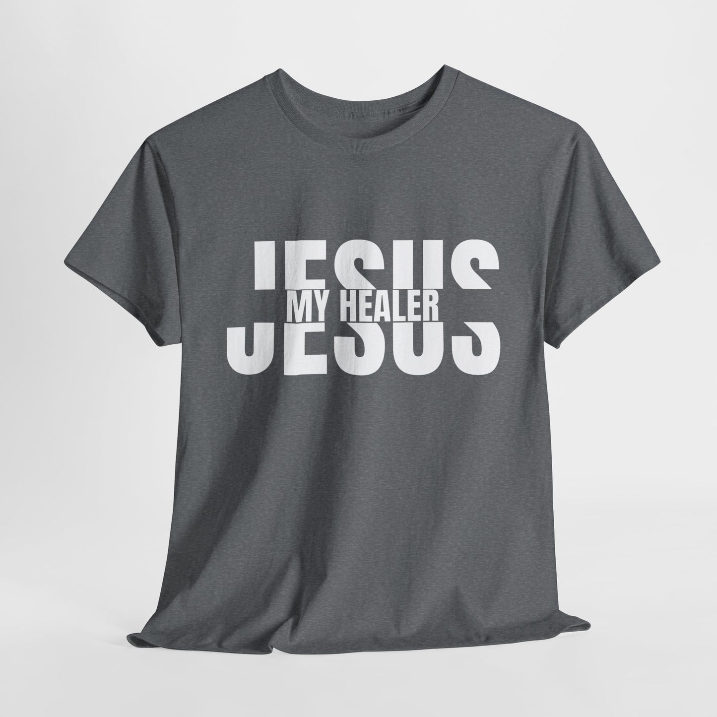 Jesus My Healer T-Shirt - Faith-Based Christian Apparel for Patriots