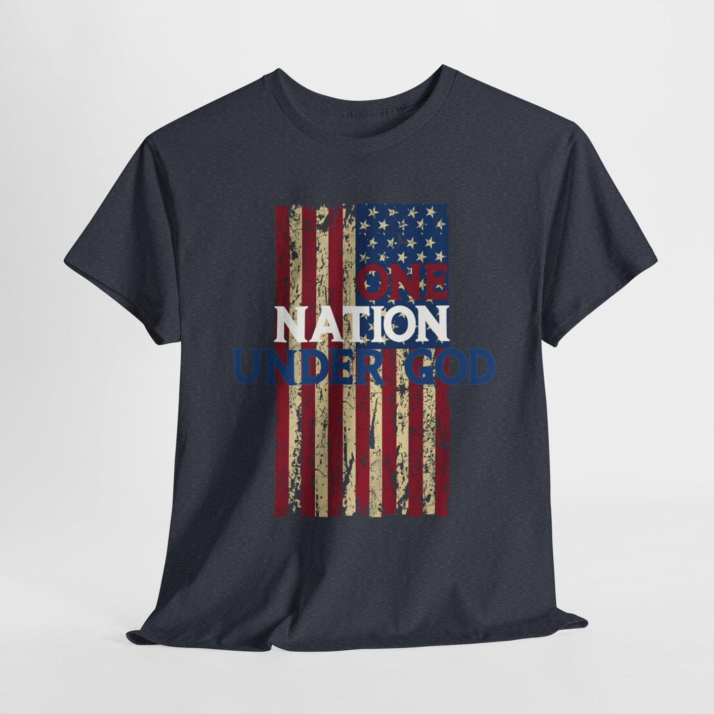 One Nation Under God T-Shirt - Patriotic Christian Apparel