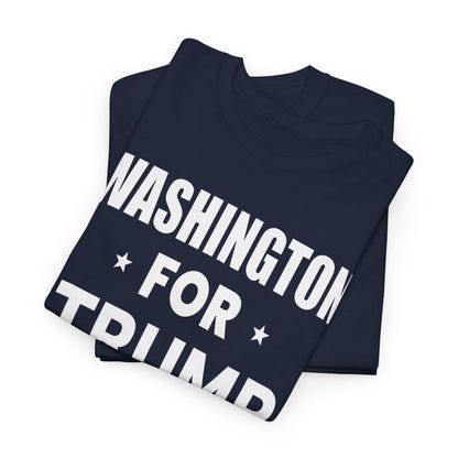 Washington Loves Trump T-Shirt - Patriotic Apparel