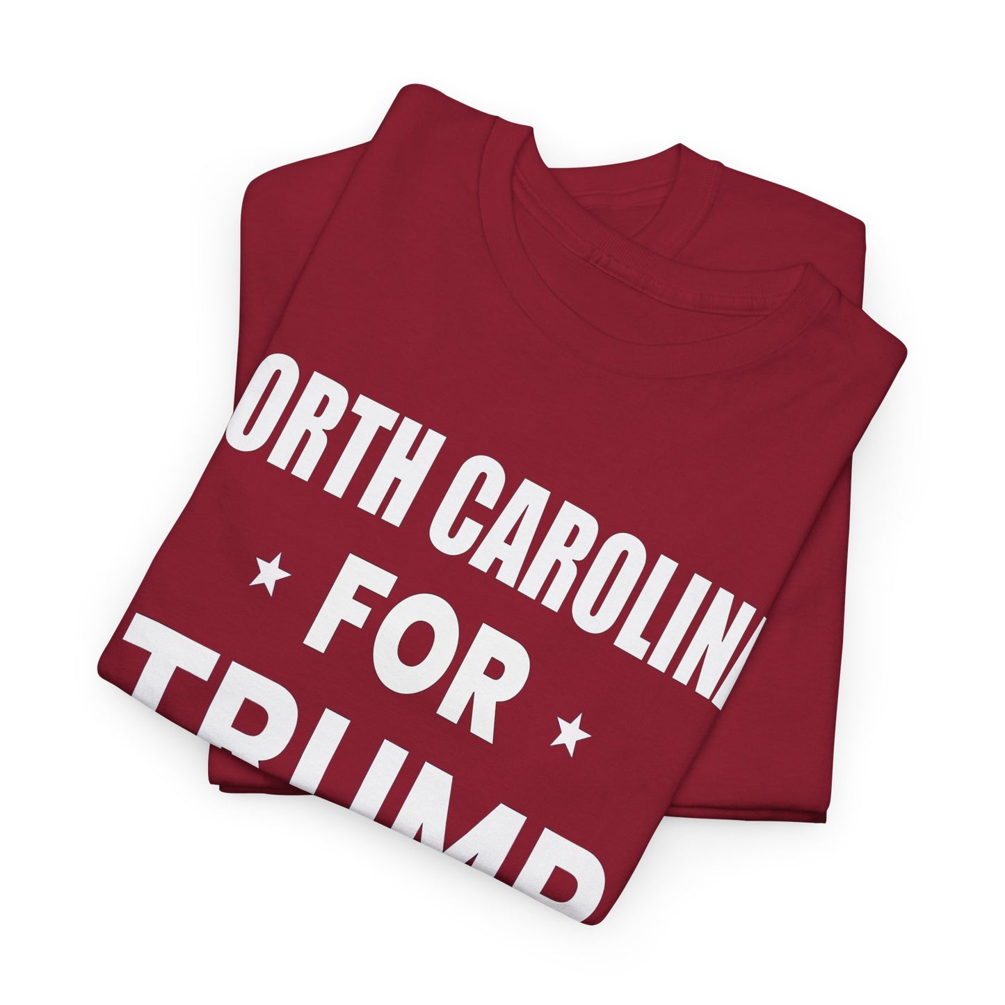 North Carolina Loves Trump T-Shirt - Patriotic Apparel for Proud Americans