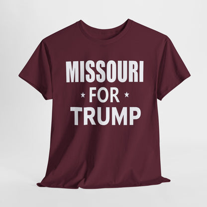 Missouri Loves Trump T-Shirt - Patriotic Apparel