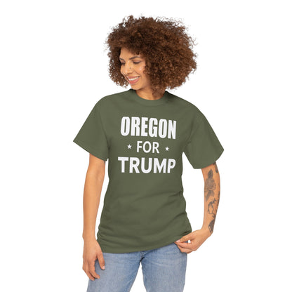 Oregon Loves Trump T-Shirt - Patriotic Apparel