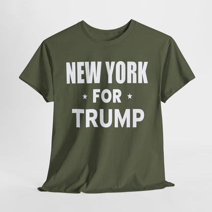 New York Loves Trump T-Shirt - Patriotic Apparel