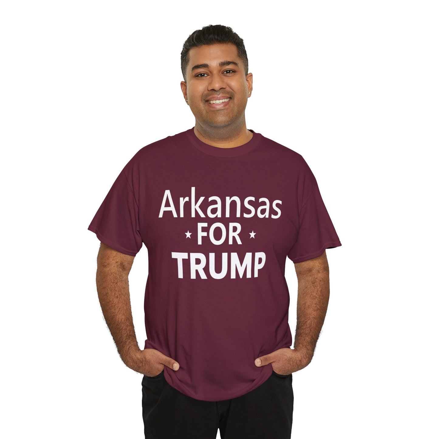 Arkansas Loves Trump-Patriotic T-Shirt