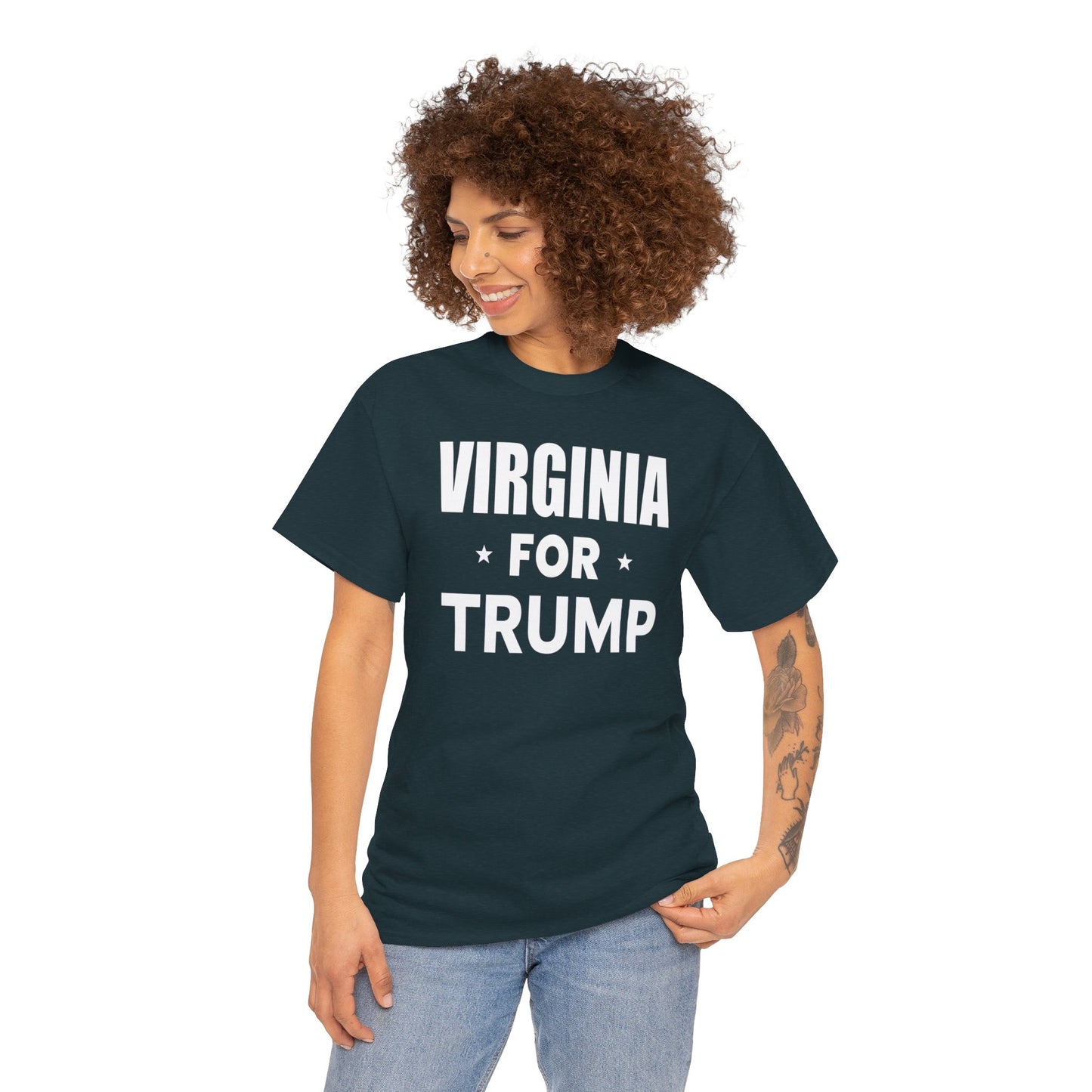 Virginia Loves Trump T-Shirt - Patriotic Apparel