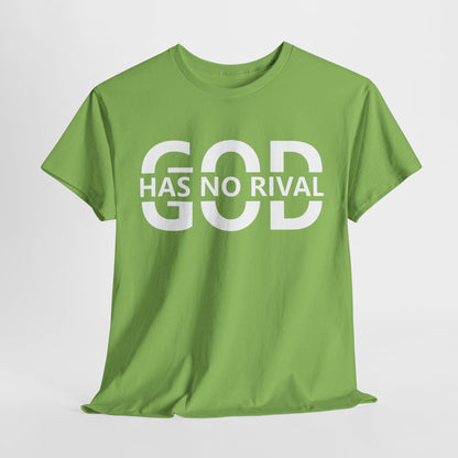 God Has No Rival T-Shirt | Christian Apparel