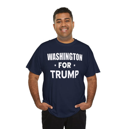 Washington Loves Trump T-Shirt - Patriotic Apparel