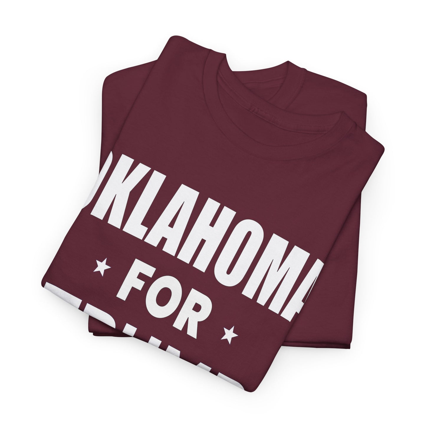 Oklahoma Loves Trump T-Shirt - Patriotic Apparel