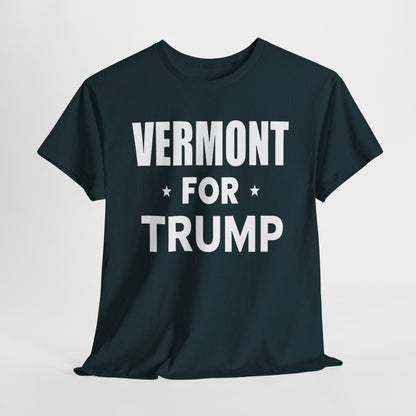 Vermont Loves Trump T-Shirt - Patriotic Apparel