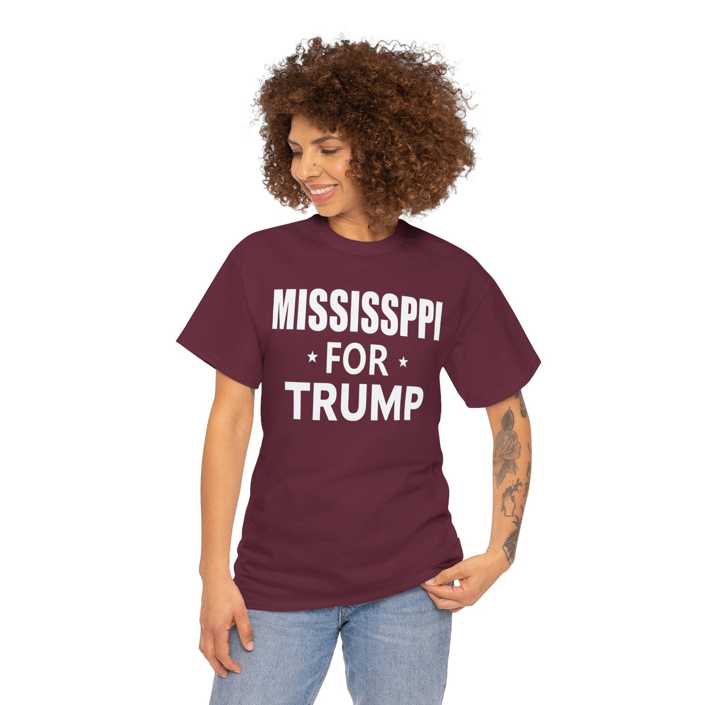 Mississippi Loves Trump T-Shirt - Patriotic Apparel