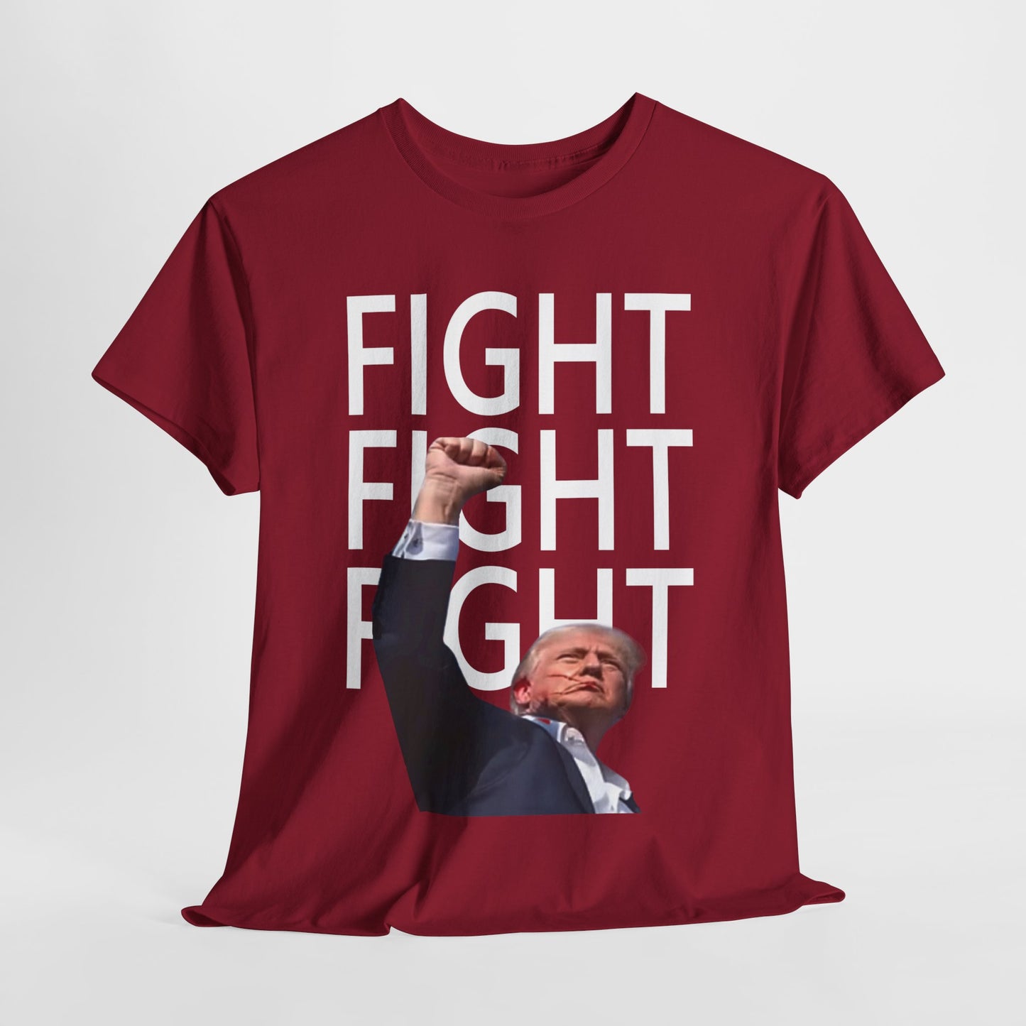 FIGHT FIGHT FIGHT T-Shirt with Trump