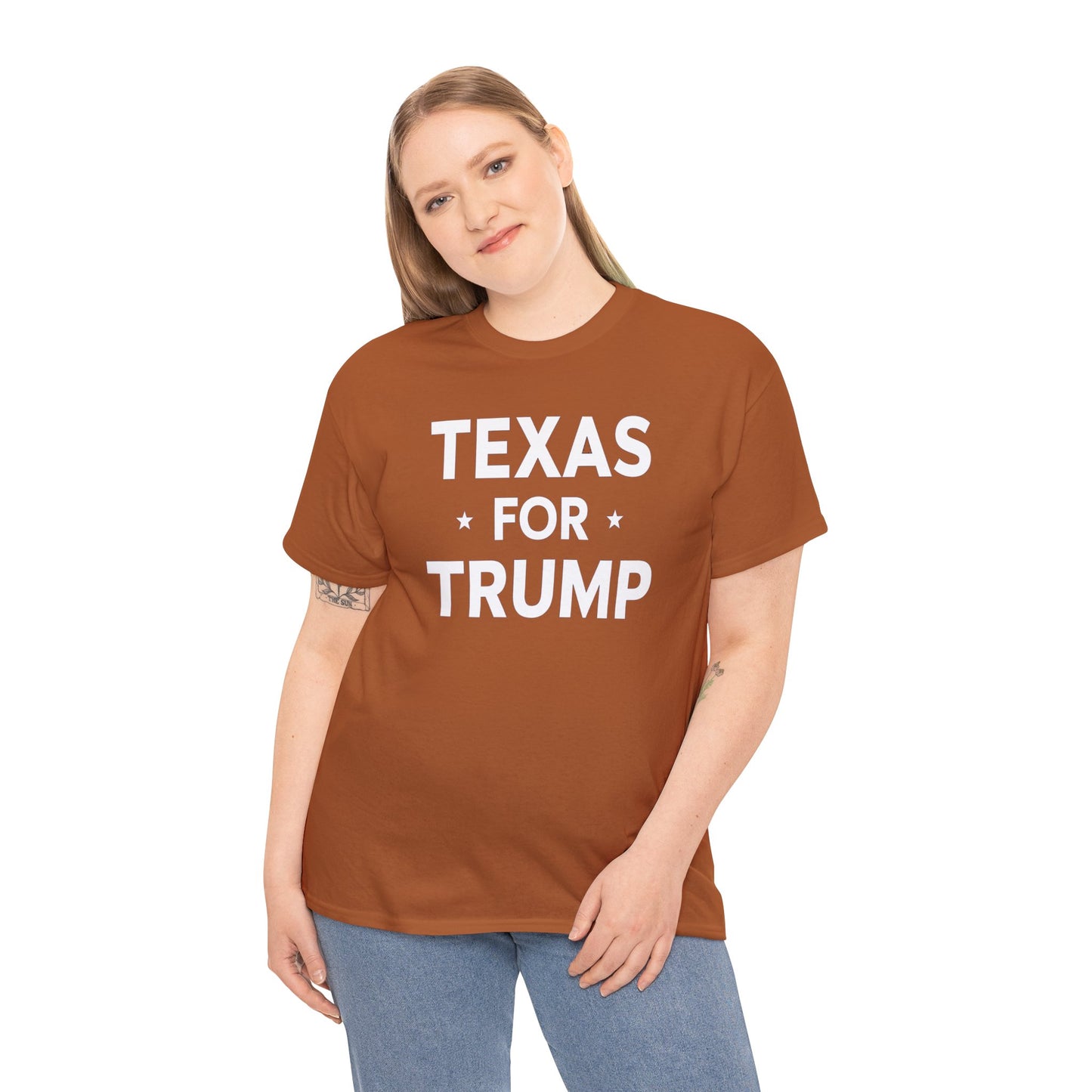 Texas Loves Trump T-Shirt - Patriotic Apparel