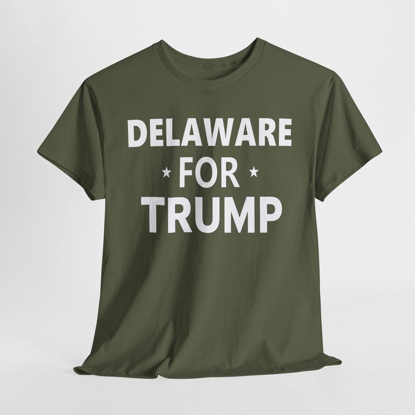 Delaware Loves Trump T-Shirt - Patriotic Apparel