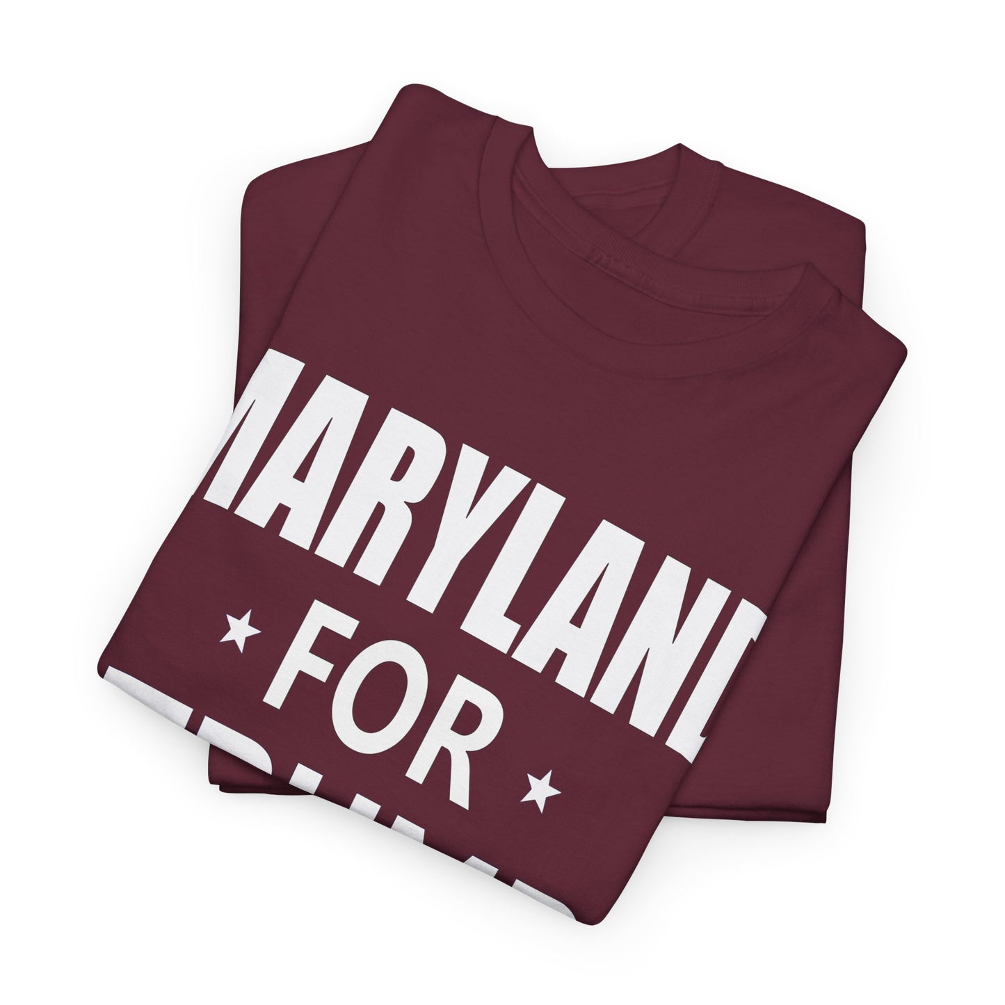 Maryland Loves Trump T-Shirt - Patriotic Apparel