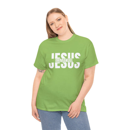 Jesus Immanuel T-Shirt - Faith-Based Christian Apparel