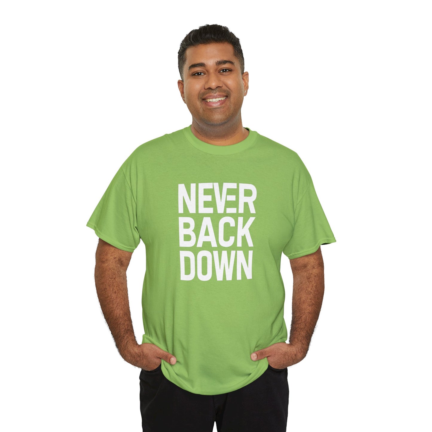 Never Back Down - Stand Strong Patriotic Apparel