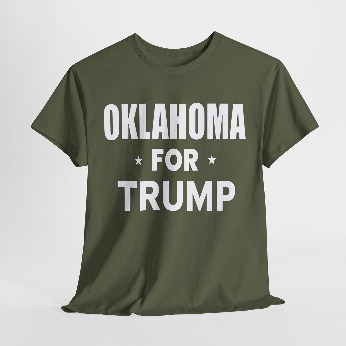 Oklahoma Loves Trump T-Shirt - Patriotic Apparel