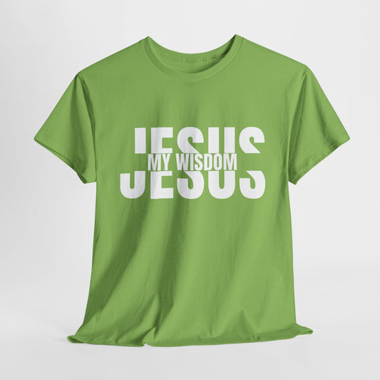 Jesus My Wisdom T-Shirt - Inspirational Christian Apparel