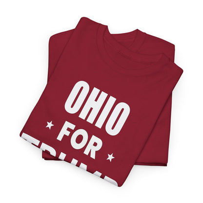 Ohio Loves Trump T-Shirt - Patriotic Apparel for Proud Americans