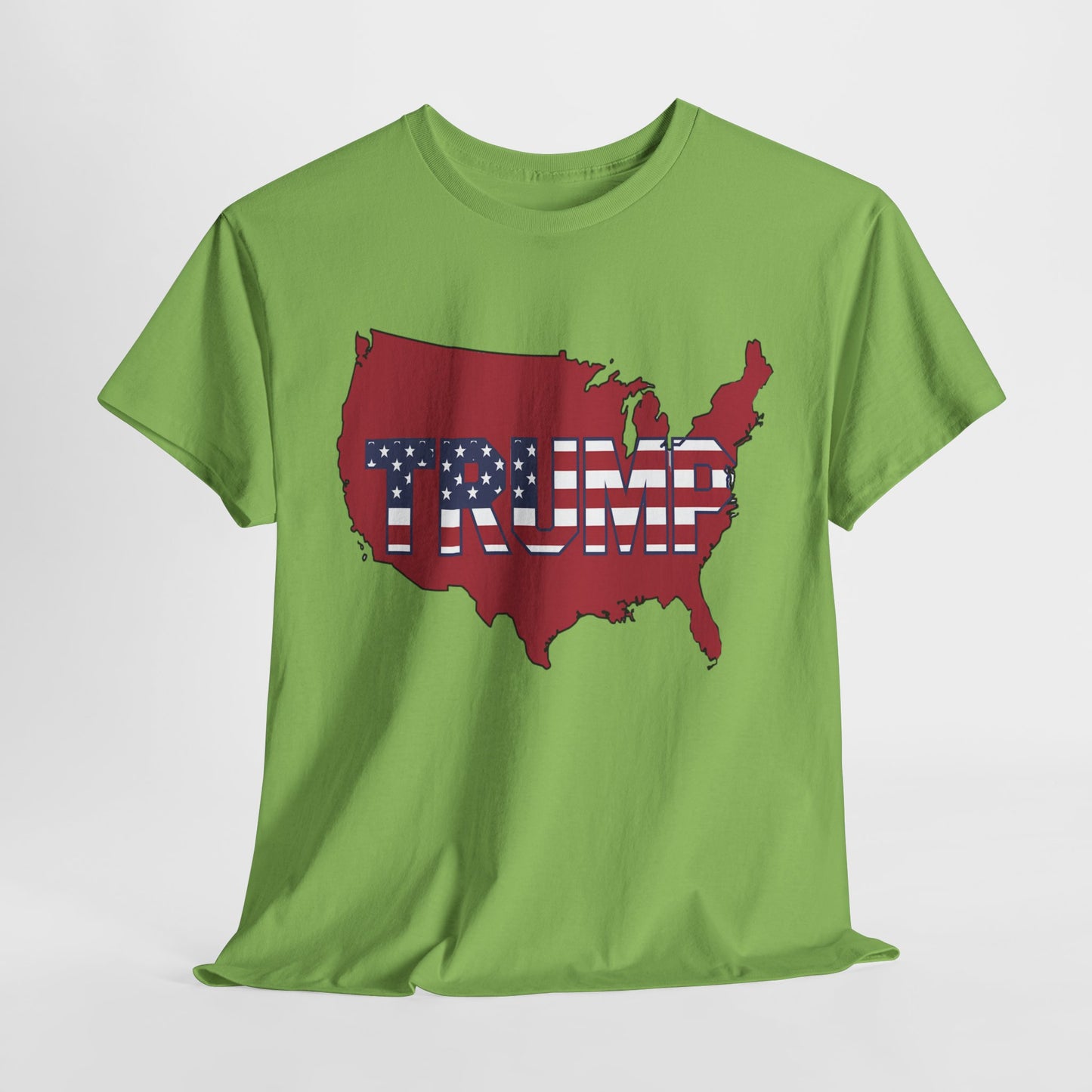 Trump T-Shirt with Red United States