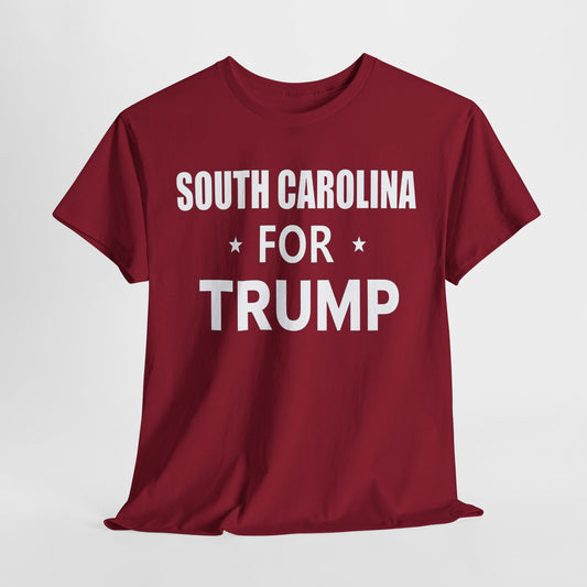 South Carolina Loves Trump T-Shirt - Patriotic Apparel