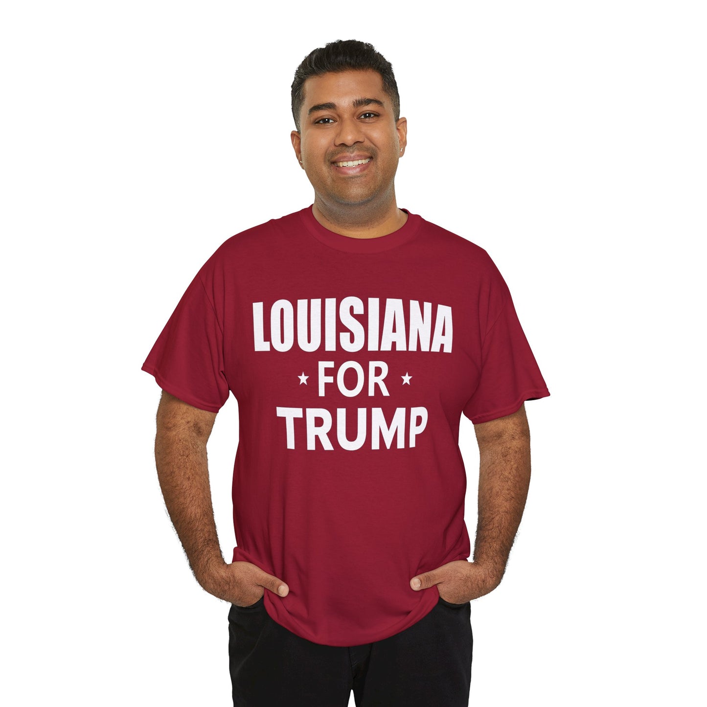 Louisiana Loves Trump T-Shirt - Patriotic Apparel