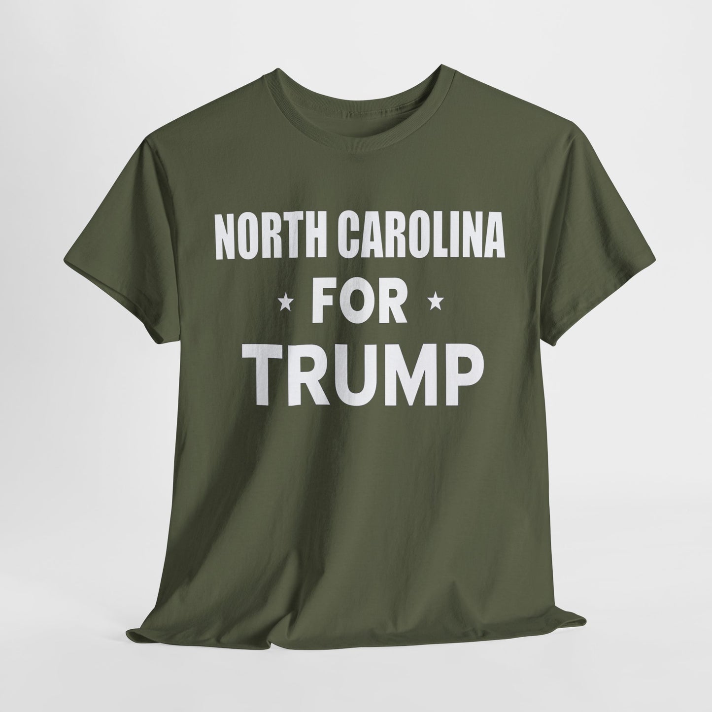 North Carolina Loves Trump T-Shirt - Patriotic Apparel for Proud Americans