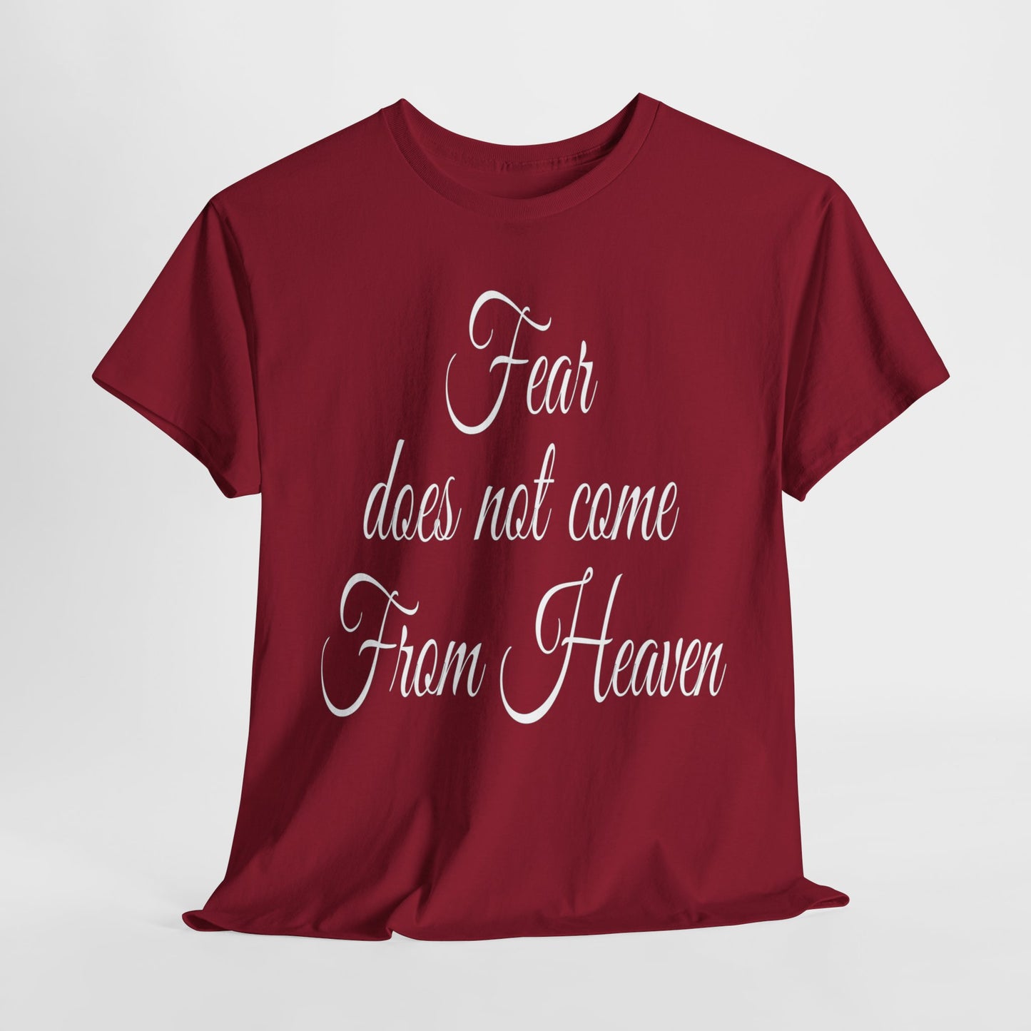 Fear Does Not Come From Heaven T-Shirt