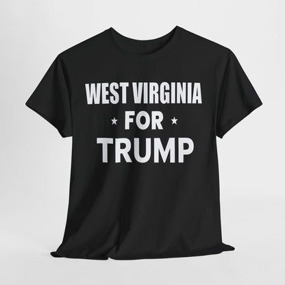 West Virginia Loves Trump T-Shirt - Patriotic Apparel