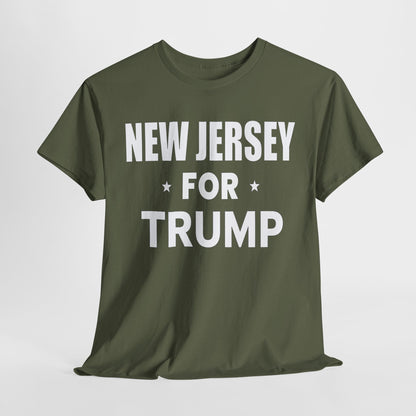 New Jersey Loves Trump T-Shirt - Patriotic Apparel