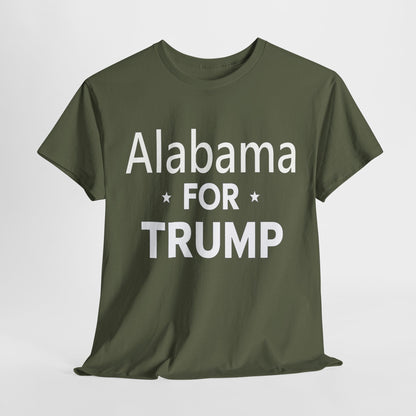 Alabama Loves Trump - Patriotic T-Shirt