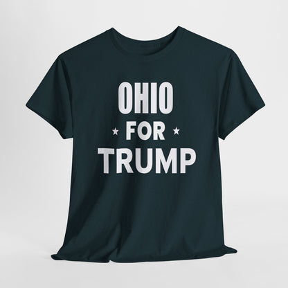 Ohio Loves Trump T-Shirt - Patriotic Apparel for Proud Americans