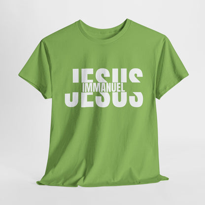 Jesus Immanuel T-Shirt - Faith-Based Christian Apparel