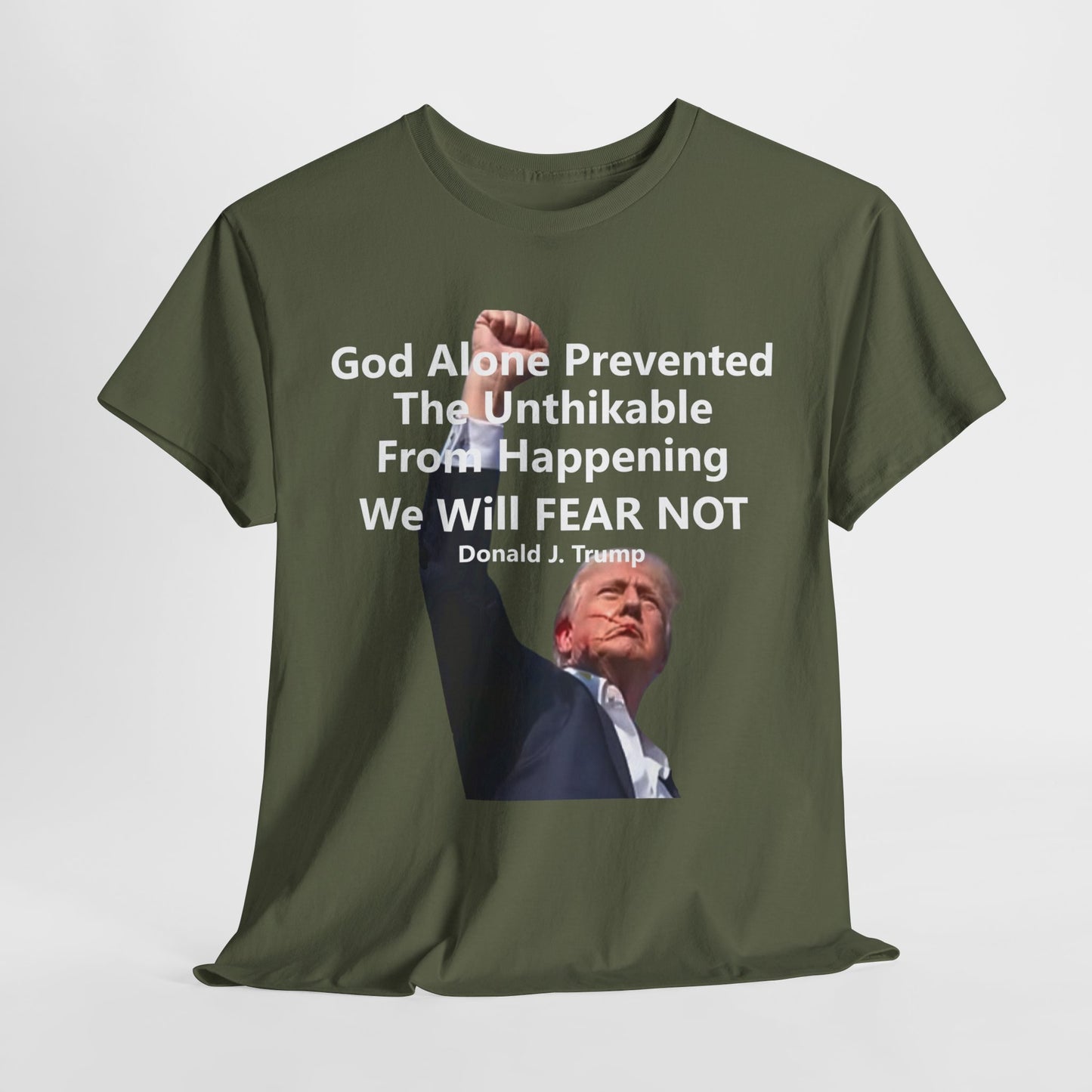 God Alone Prevented the Unthinkable - Patriotic Apparel