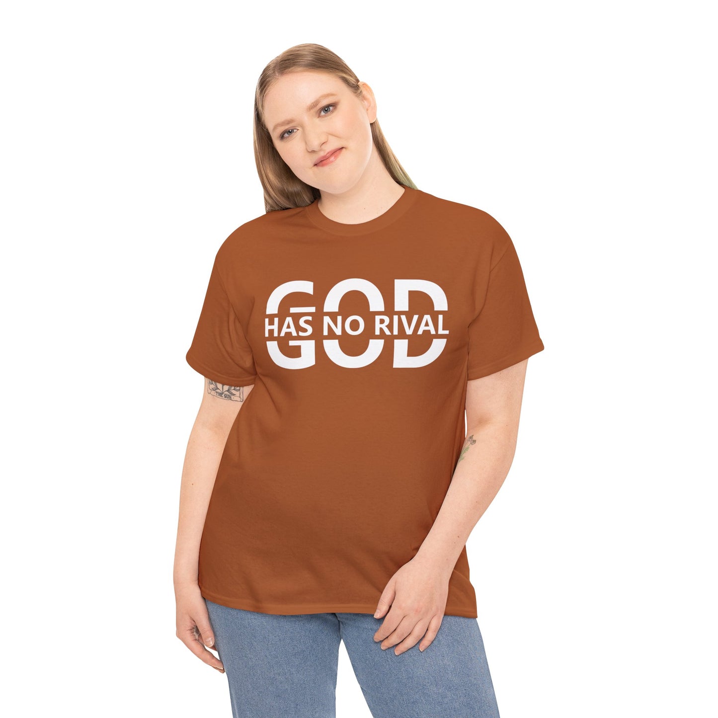 God Has No Rival T-Shirt | Christian Apparel