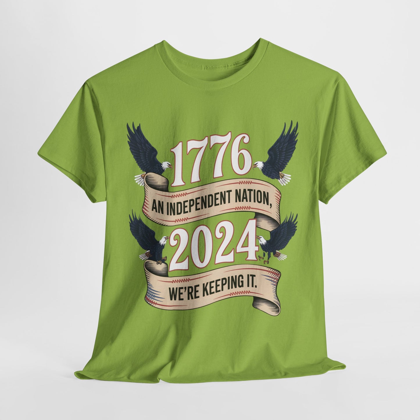 1776 Legacy: Defending American Independence in 2024 T-Shirt