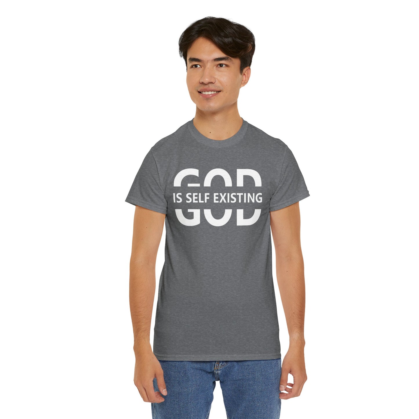 God Is Self Existing T-Shirt | Faith-Based Clothing