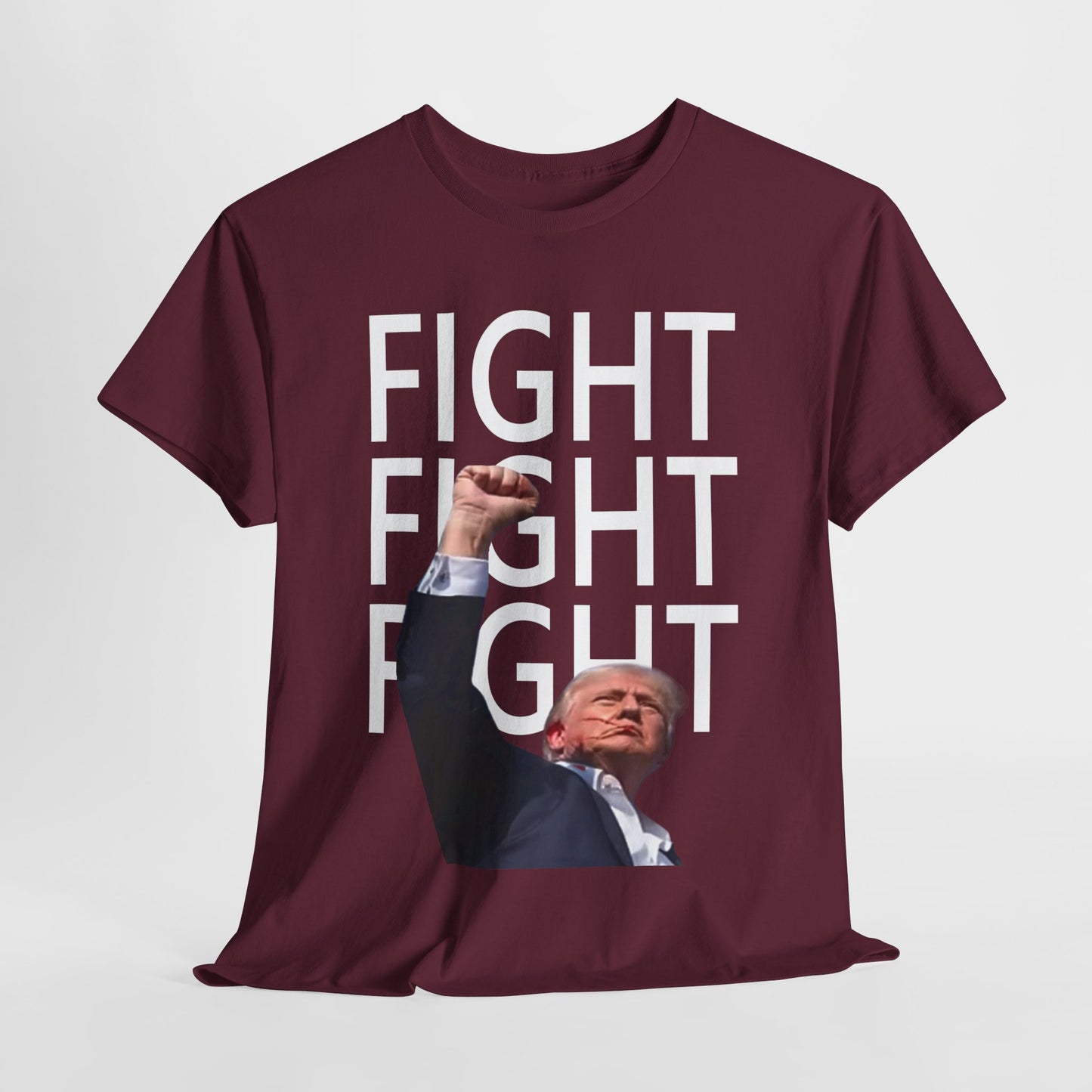 FIGHT FIGHT FIGHT T-Shirt with Trump