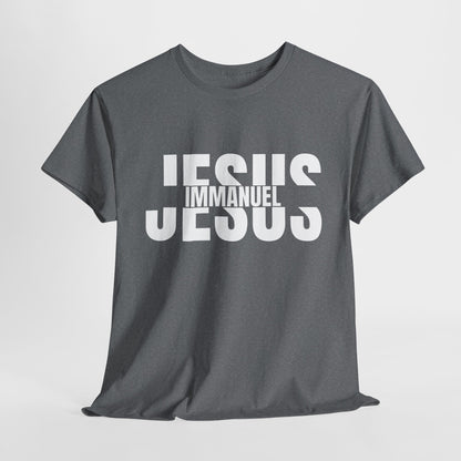 Jesus Immanuel T-Shirt - Faith-Based Christian Apparel