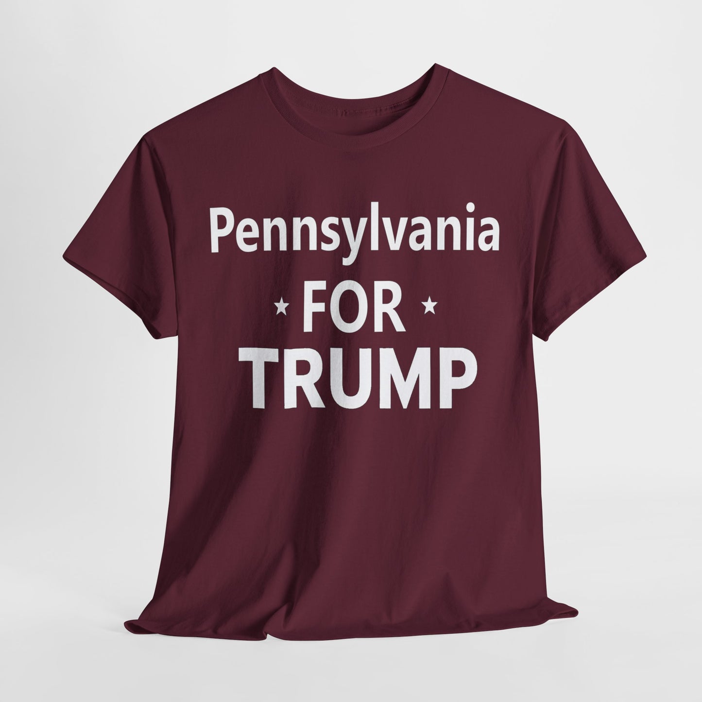 Pennsylvania Loves Trump T-Shirt - Patriotic Apparel