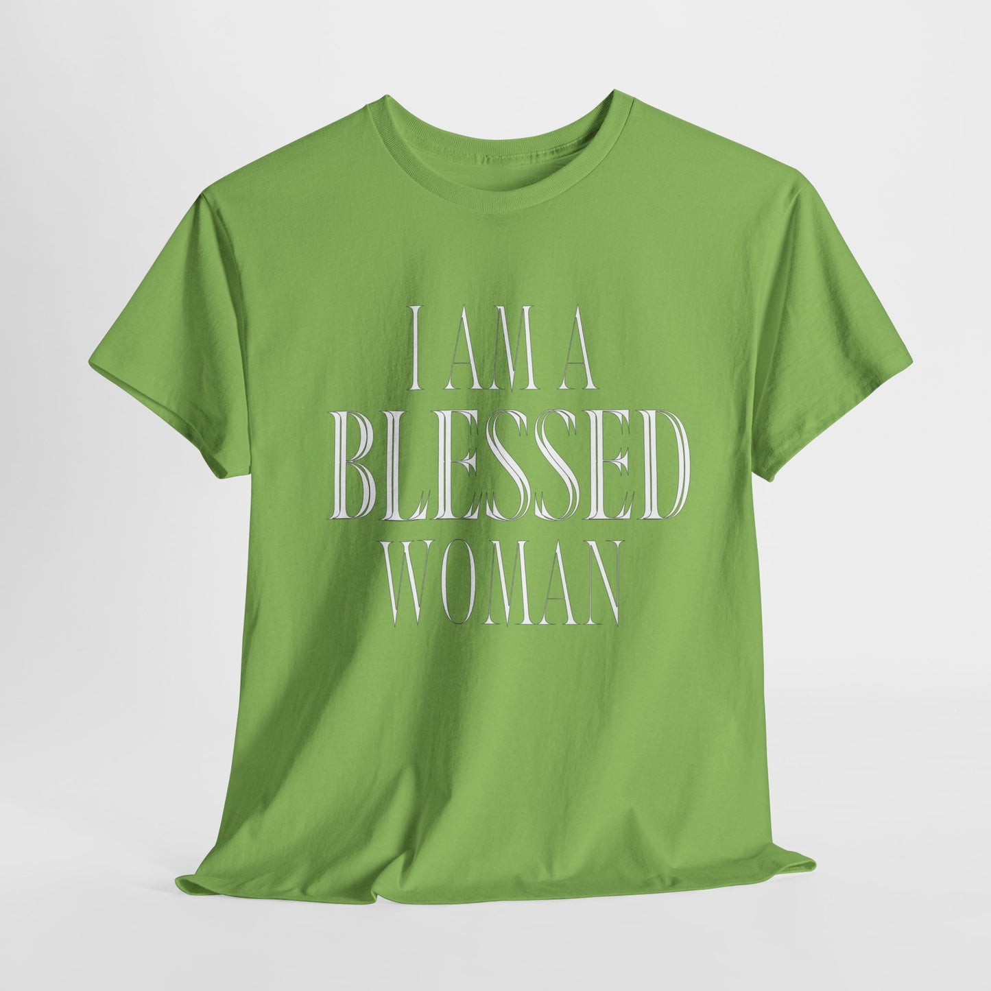 I Am A Blessed Woman T-Shirt - Christian Apparel