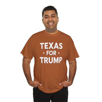 Texas Loves Trump T-Shirt - Patriotic Apparel