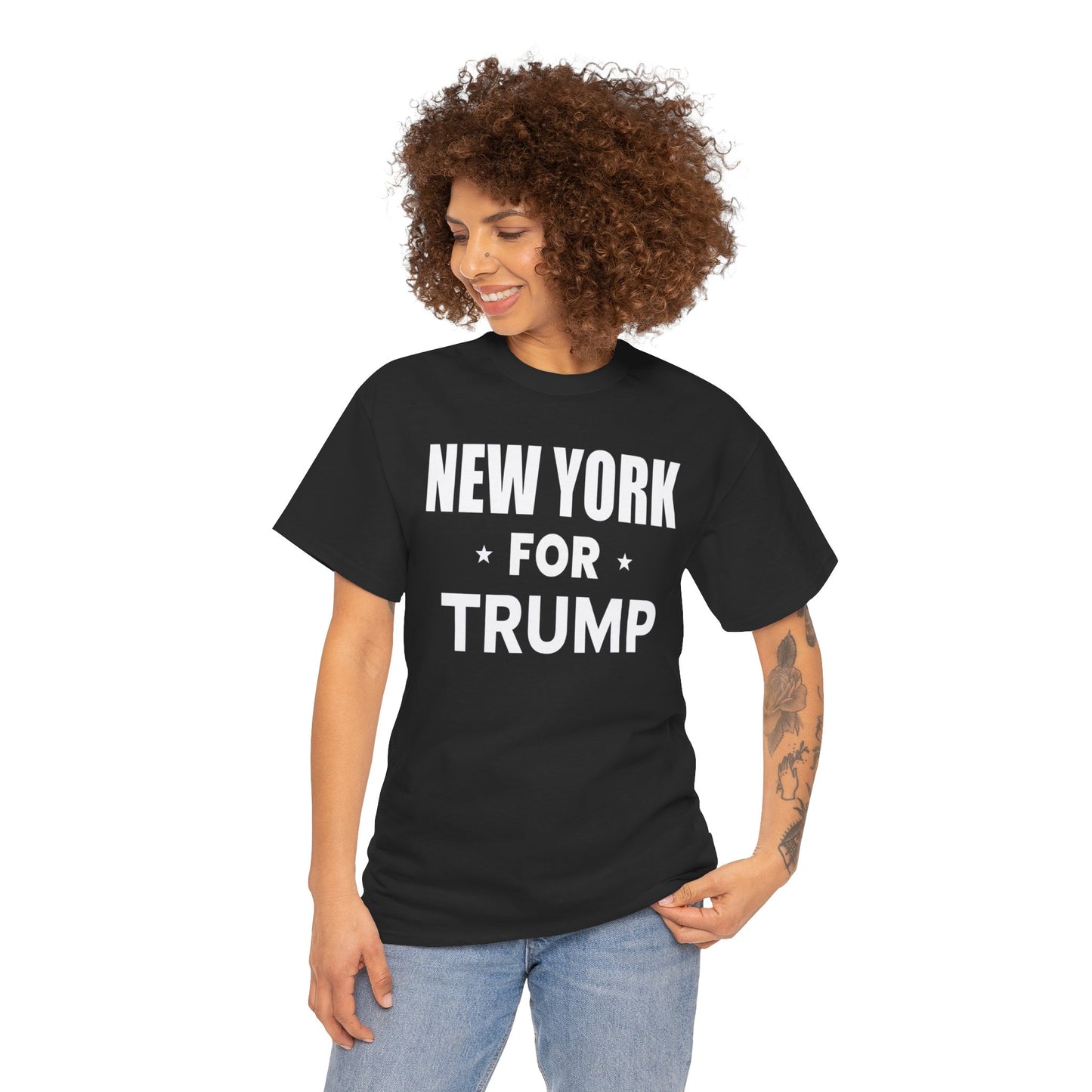 New York Loves Trump T-Shirt - Patriotic Apparel