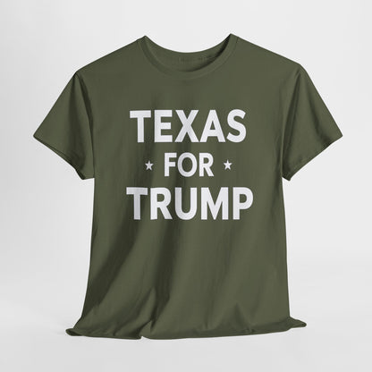 Texas Loves Trump T-Shirt - Patriotic Apparel