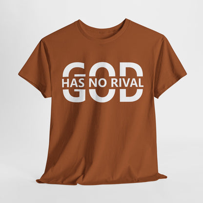 God Has No Rival T-Shirt | Christian Apparel