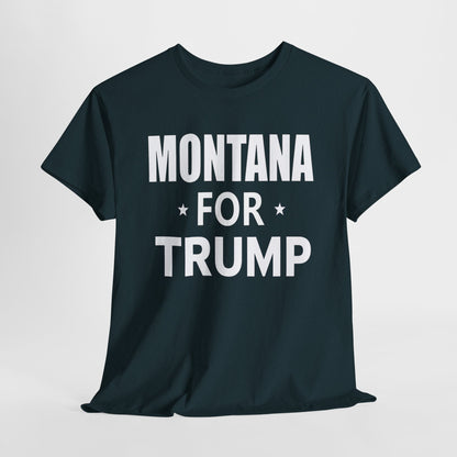 Montana Loves Trump T-Shirt - Patriotic Apparel