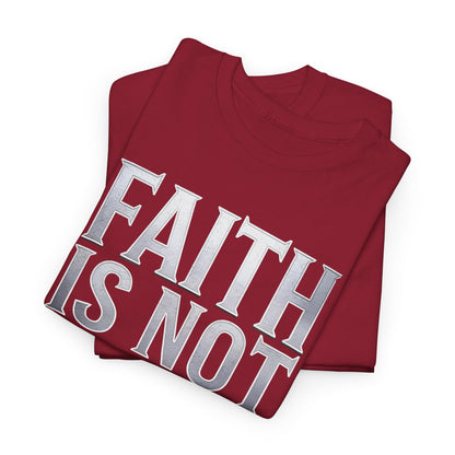 Faith Is Not Optional - Bold Christian Apparel